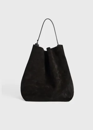 Belted tote espresso