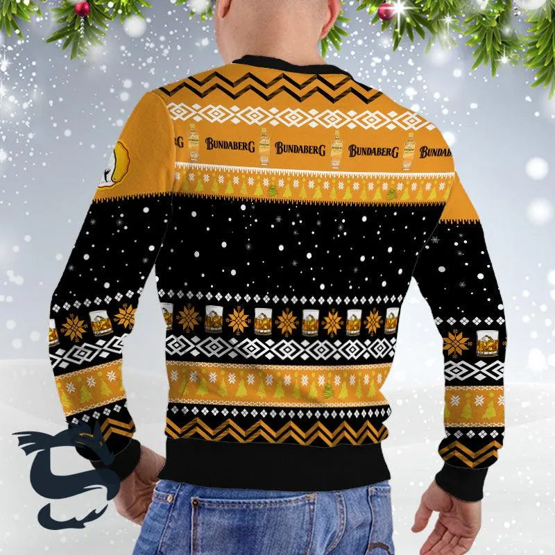 Bundaberg Santa Reindeer Snowflake Ugly Sweater