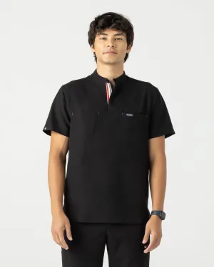 FYSEL® Skye‎ ‎ Banded Collar Scrub Top