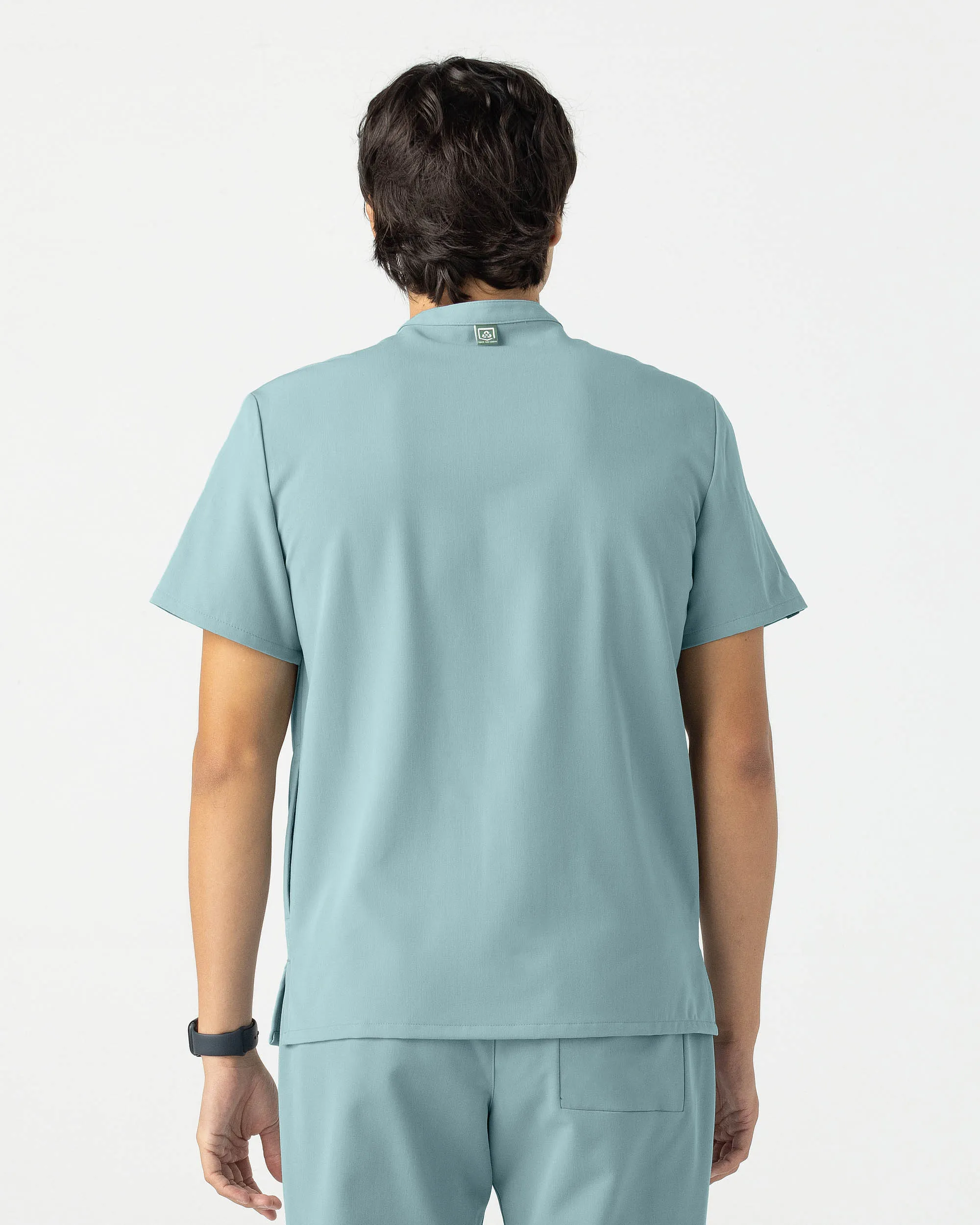 FYSEL® Skye‎ ‎ Banded Collar Scrub Top