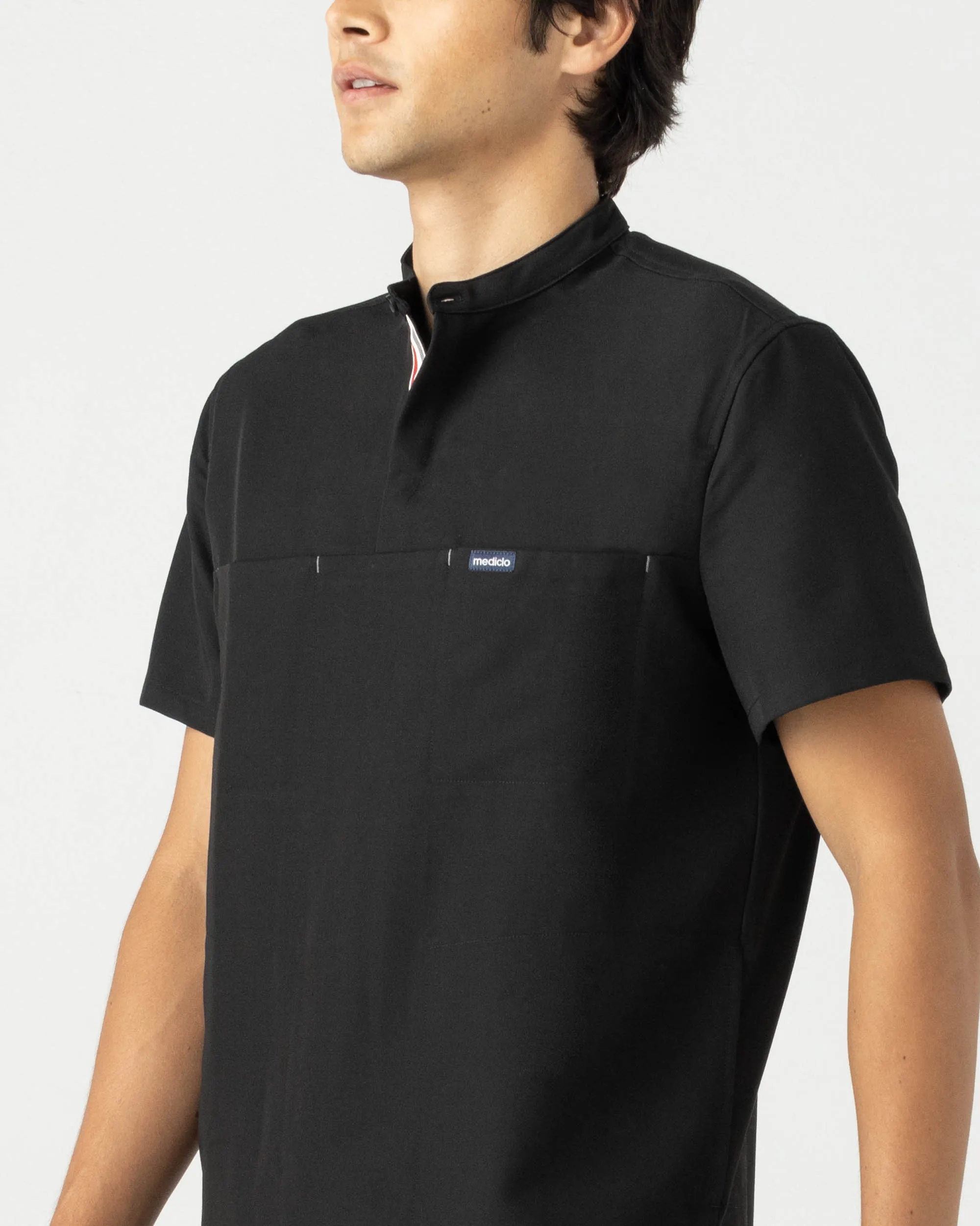 FYSEL® Skye‎ ‎ Banded Collar Scrub Top