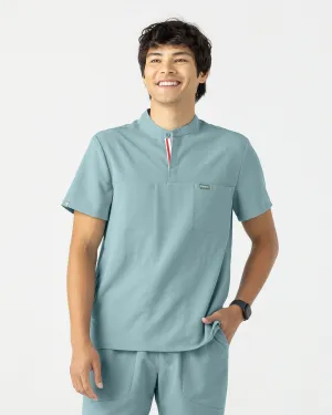 FYSEL® Skye‎ ‎ Banded Collar Scrub Top