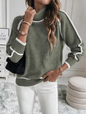 Ivanie™ - Chic Turtleneck Pullover
