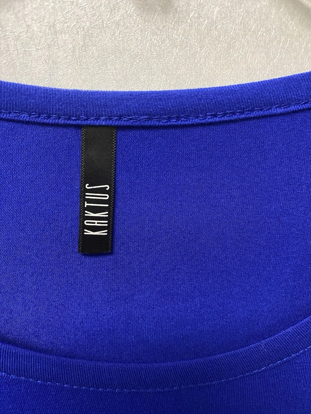 Kaktus Royal Blue Tunic Top Size XL