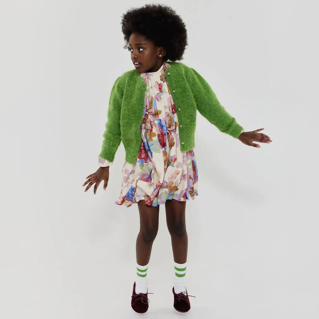 Morley Child Volga Cardigan Comfy Green