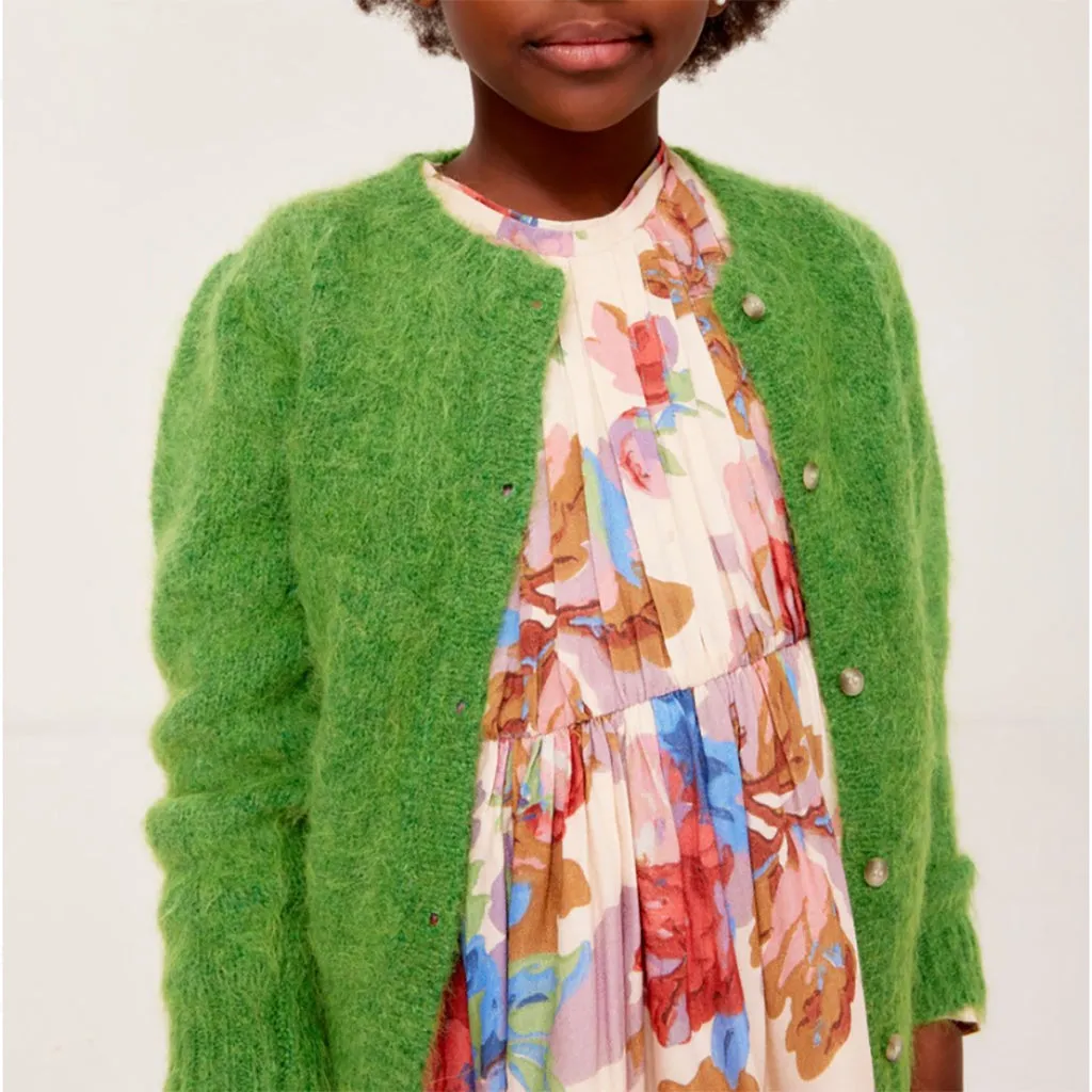 Morley Child Volga Cardigan Comfy Green
