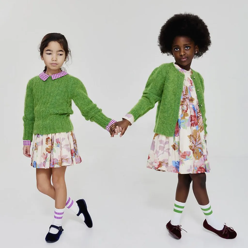 Morley Child Volga Cardigan Comfy Green