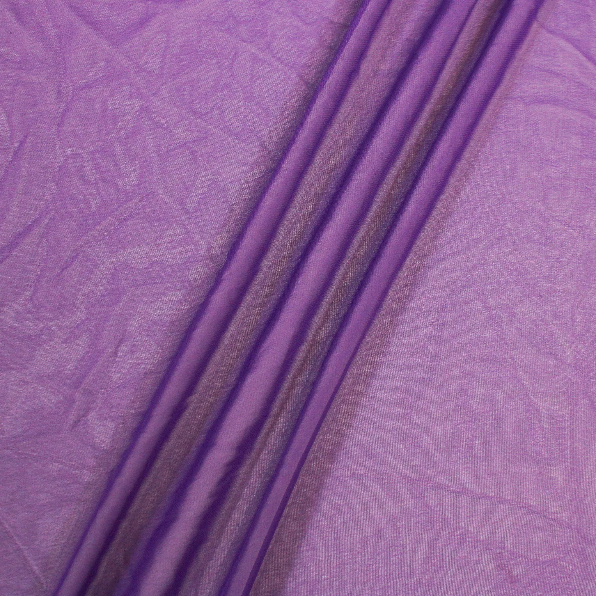 PURPLE POLY CHIFFON