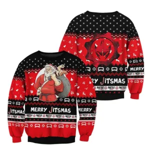 Villain Santa Claus Jitsmas Sweatshirt