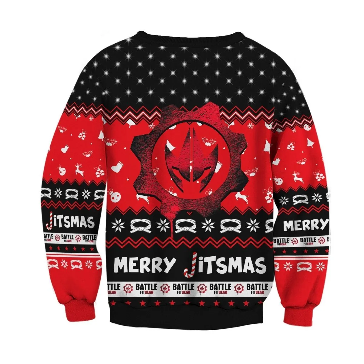 Villain Santa Claus Jitsmas Sweatshirt